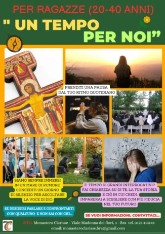 Le iniziative delle Clarisse di Bra tra preghiera, silenzio e approfondimento spirituale 1
