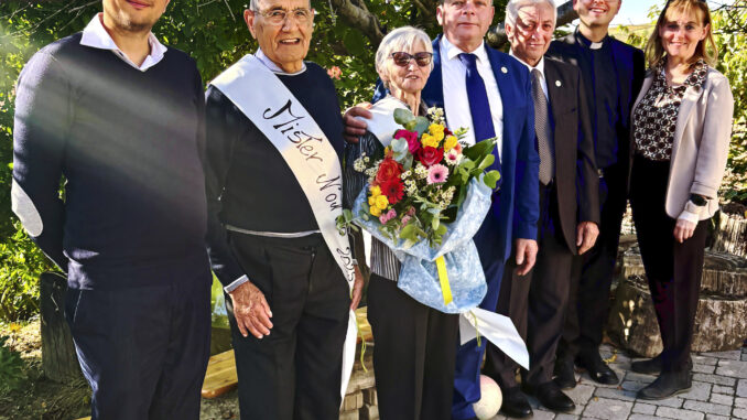 foto 2 A Dogliani Rita e Giovanni Fontana sono miss nonna e mister nonno