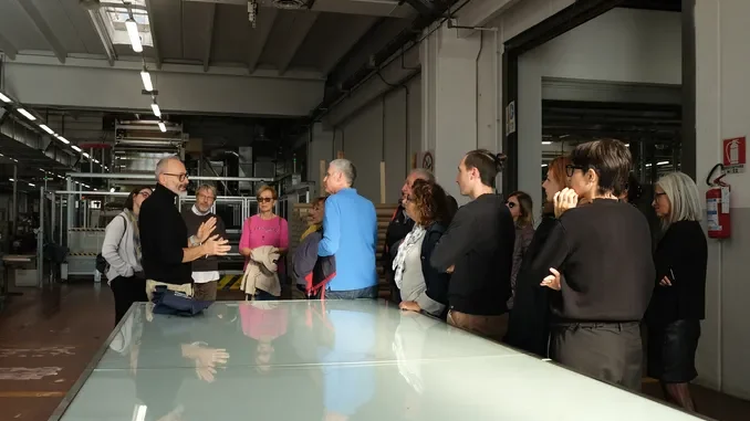 sublitex Grande affluenza di visitatori alla Sublitex del gruppo Miroglio in occasione di Fabbriche aperte Piemonte