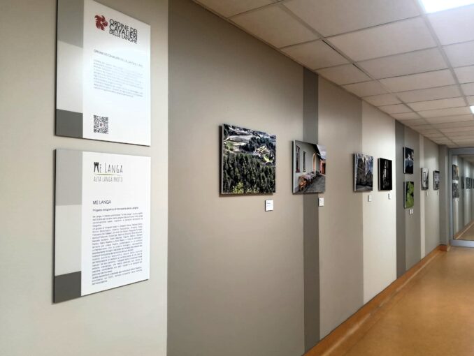 All'ospedale di Verduno inaugurato il percorso fotografico con gli scatti di Me Langa 4