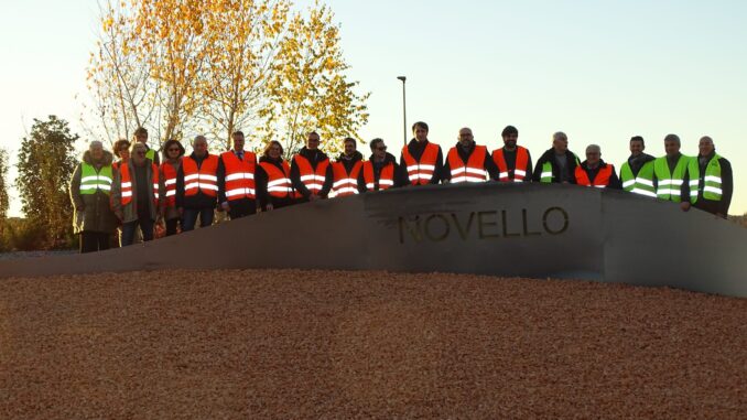 Inaugurato il nuovo allestimento della rotonda tra la Sp12 e la Sp661