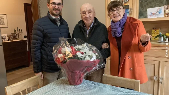 Albese oltre i cento anni: il sindaco incontra Benito Sartoris e suor Maria Rosa Turrà 3