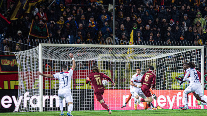 Tommaso Di Marco segna di tacco dopo un minuto al rientro da titolare