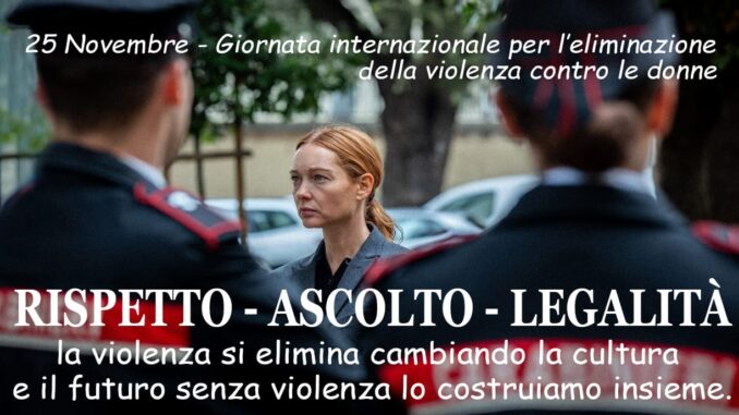 L’Arma dei Carabinieri ribadisce il suo impegno contro la violenza sulle donne