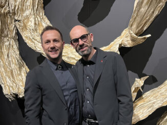 I sandamianesi Leopoldo Aversente e Gianluigi Monticone sul set del film internazionale Piemonte