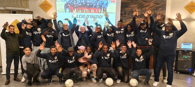 I Lions United festeggiano con Apro l’inizio della nuova stagione calcistica 1