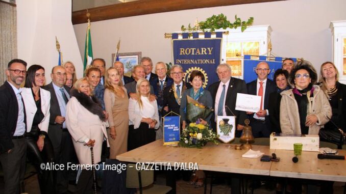 Visita del Governatore Distrettuale Luigi Gentile al Rotary Club Canale Roero
