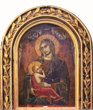 La trecentesca Madonna del latte ora è in Comune