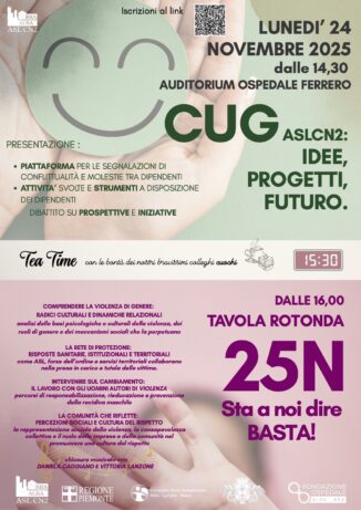 ASL CN2: una giornata per dire basta alla violenza di genere