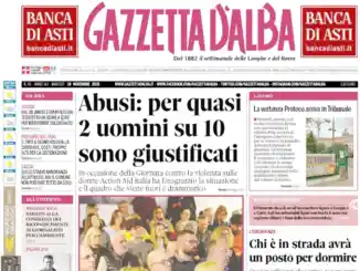 Gazzetta d'Alba / Le notizie principali del numero di martedì 18 novembre