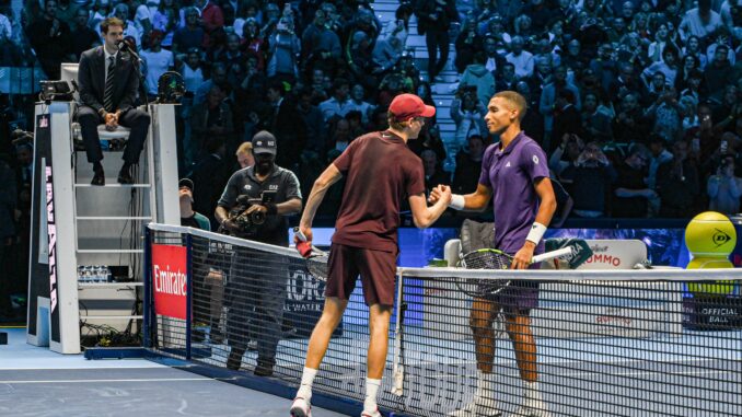 ATP Finals 2025 / La prima serata (vincente) di Jannik Sinner a Torino