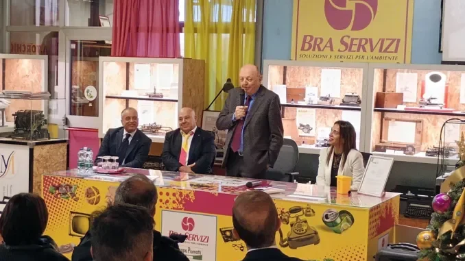 Il ministro all'ambiente Gilberto Pichetto Fratin ha visitato la Bra servizi del gruppo Piumatti 1