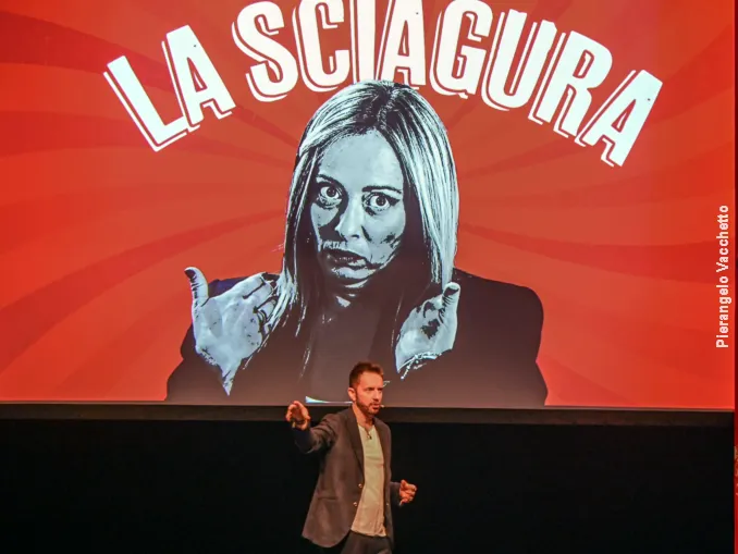 Il monologo di Andrea Scanzi “La Sciagura” ad Alba 7