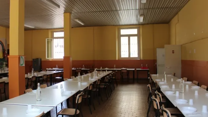 La mensa comunale di Bra è il più grande ristorante della città