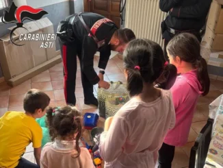 Astigiano / I Carabinieri donano sorrisi ai bambini della casa famiglia di Monale