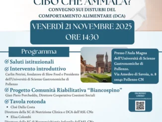 Cibo che nutre o che ammala? Domani a Pollenzo un convegno sui disturbi del comportamento alimentare