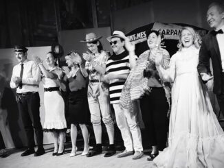 La compagnia I gava nate di Pocapaglia sul palco del teatro di Rodello