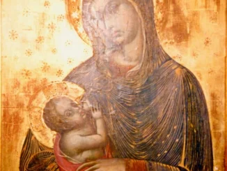 La trecentesca Madonna del latte ora è in Comune 2