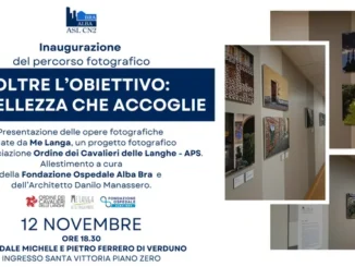 Le fotografie delle Langhe accolgono chi entra nell'ospedale di Verduno