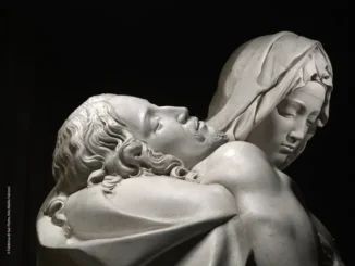 La Pietà di Michelangelo, il calco è in mostra ad Alba