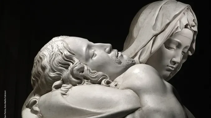 La Pietà di Michelangelo, il calco è in mostra ad Alba