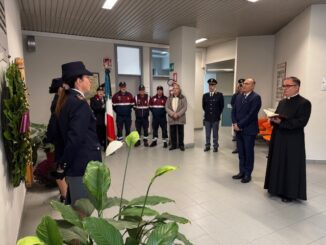 La Questura di Cuneo ha commemorato i defunti con una corona di alloro