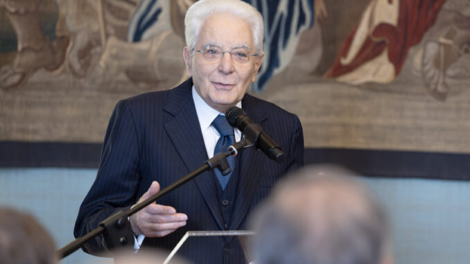 Giovanni Ferrero ricevuto dal presidente Mattarella per il premio Leonardo 2