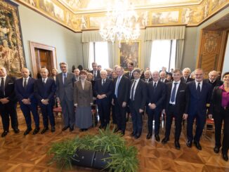 Giovanni Ferrero ricevuto dal presidente Mattarella per il premio Leonardo