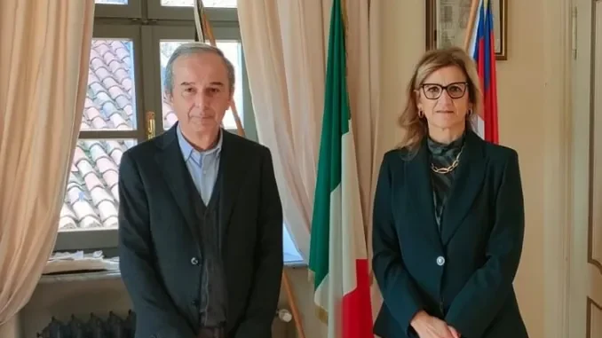 La nuova questora di Cuneo Rosanna Minucci ricevuta in Municipio a Bra
