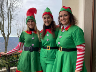 Natale 2025 / A Levice, Babbo Natale viaggia di corsa o in bicicletta 1