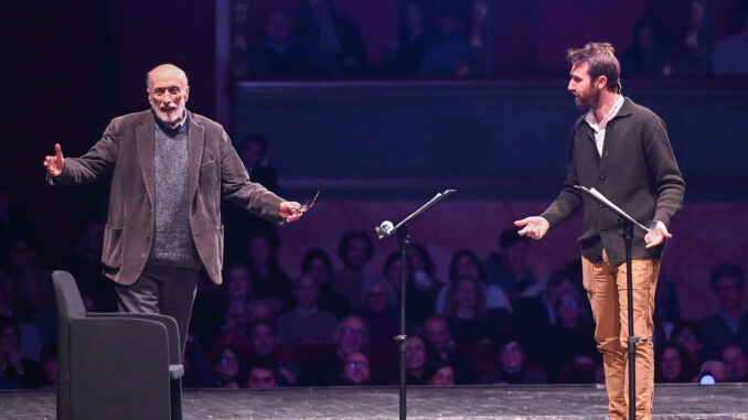 Successo in teatro per la presentazione di "Vite di Langa e Roero", il nuovo libro di Petrini e Tibaldi 4