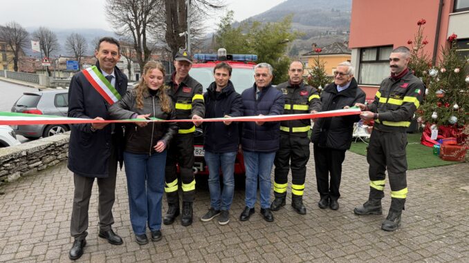 A Cortemilia un nuovo veicolo per i Vigili del fuoco