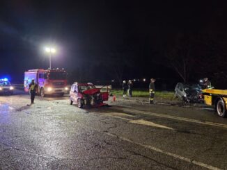 Incidente in strada Falchetto a Bra, due feriti portati in ospedale