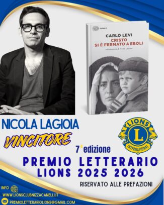 Premio Letterario Lions: Nicola Lagioia vince la Prima Sezione 1