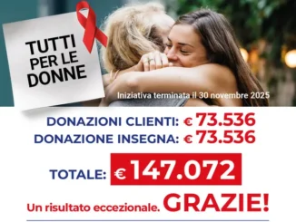 Dimar / Clienti e azienda donano 147.072 euro per le donne