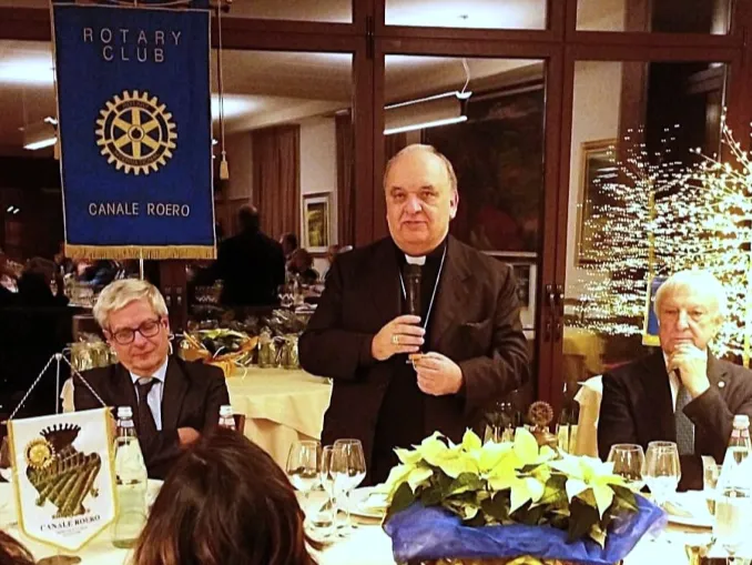 Rotary club Canale Roero: serata degli auguri con il vescovo Marco Brunetti 7