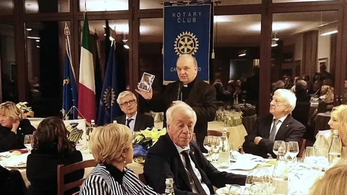 Rotary club Canale Roero: serata degli auguri con il vescovo Marco Brunetti 4