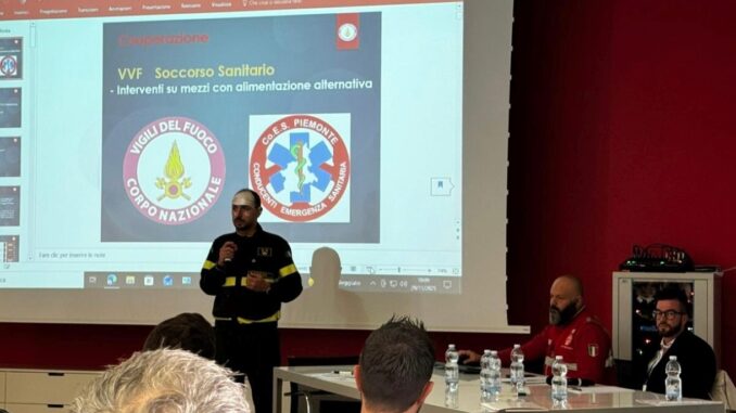 Formazione Co.E.S. Piemonte sui rischi dei veicoli a energia alternativa 1