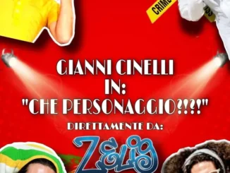 Al Teatro del poi di Bra c'è Gianni Cinelli di Zelig