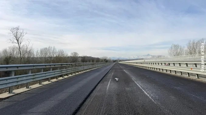 Il tratto conclusivo dell'autostrada Asti-Cuneo verrà aperto al traffico il 30 dicembre 1