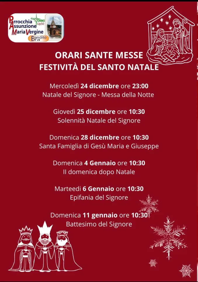 La parrocchia di Bandito cammina verso il Natale con la Novena 1