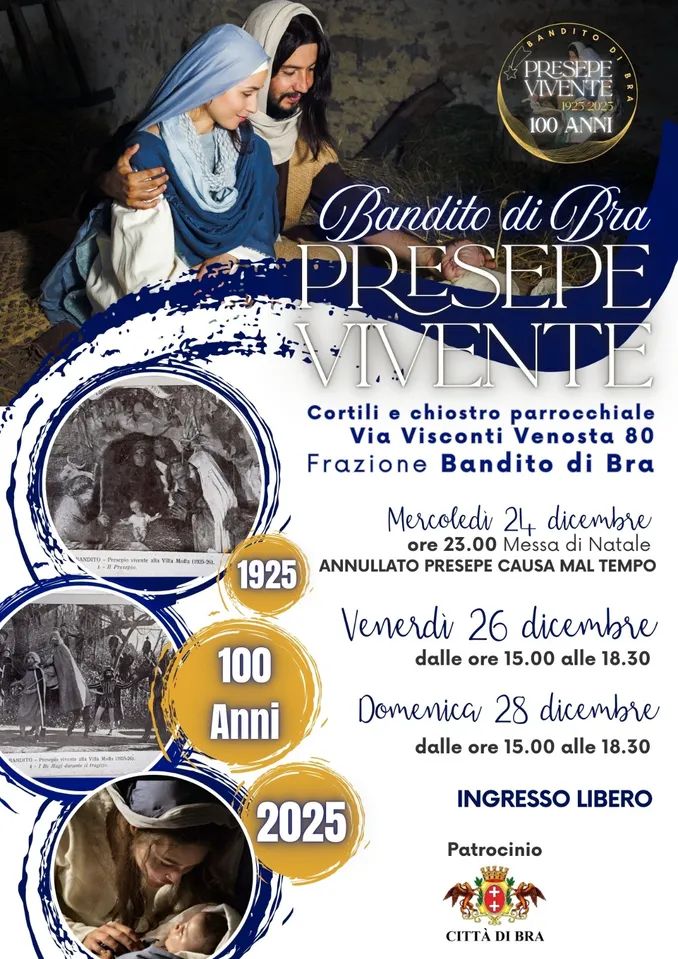 Ottimo successo alla prima rappresentazione del presepe vivente di Bandito