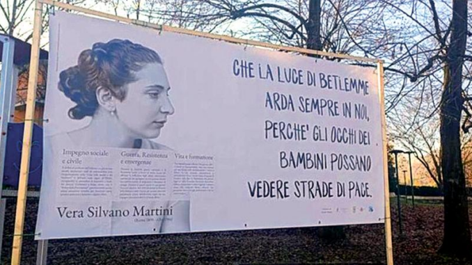 Una dedica a Vera Martini Silvano, che aiut&ograve; a liberare 150 albesi dai nazisti