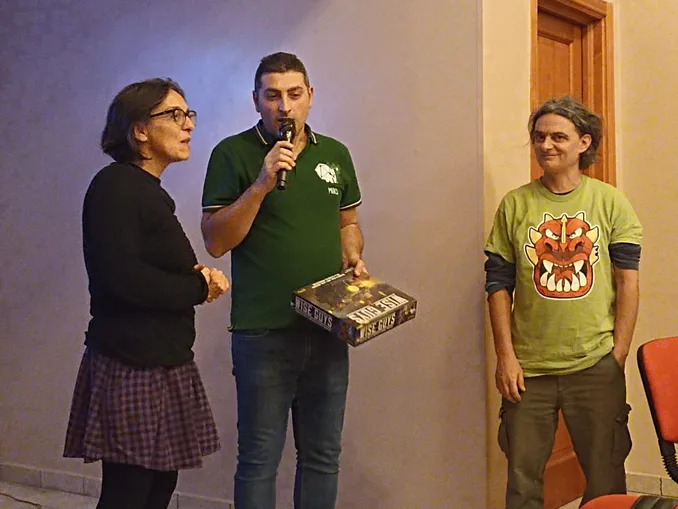 La cena di fine anno dell’Ordine della Rocca lancia il progetto del polo ludico cittadino di Bra