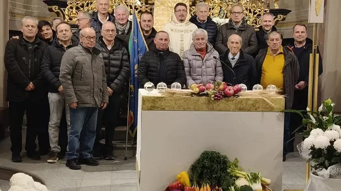 Messa degli agricoltori a Roreto di Cherasco