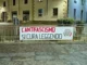 Striscioni di Casapound nella Granda sulla fiera Più libri più liberi 1