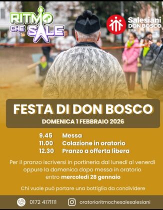 Con Don Bosco, nella gioia e nella prova: festa dell&rsquo;oratorio braidese 1