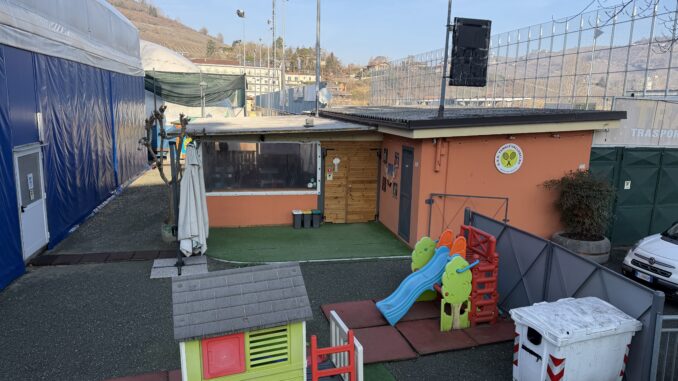 Santo Stefano Belbo: cantieri al centro sportivo