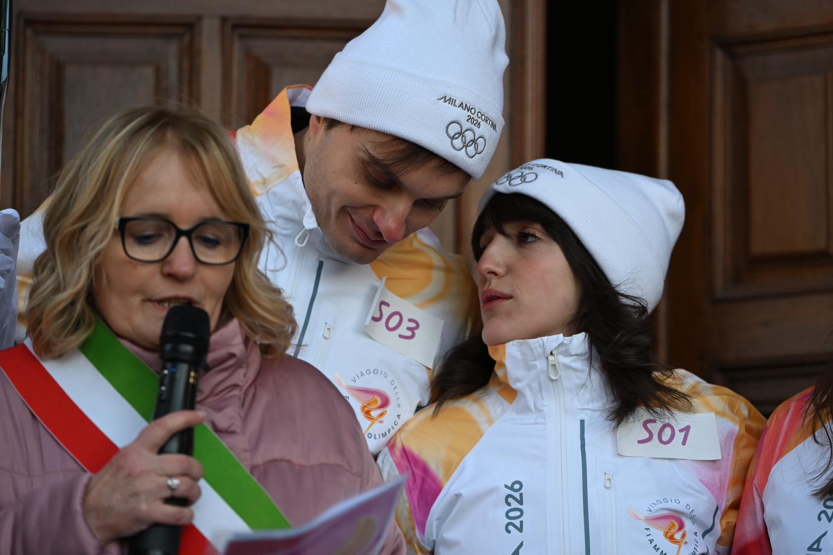 Il viaggio della fiamma / Anche La Morra illuminata dal fuoco che è simbolo dei Giochi 15