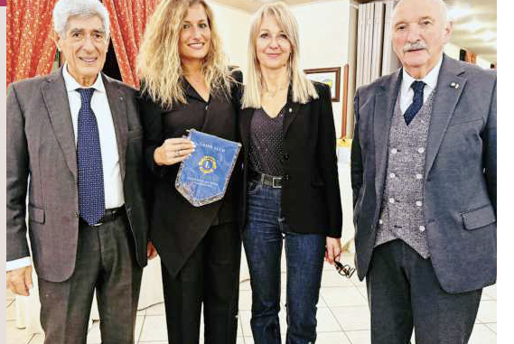 Una nuova socia per il Lions club di Santo Stefano Belbo